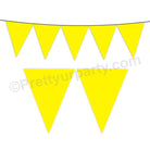 Yellow Plain Bunting BABY SHOWER Pretty UR Party Default Title  